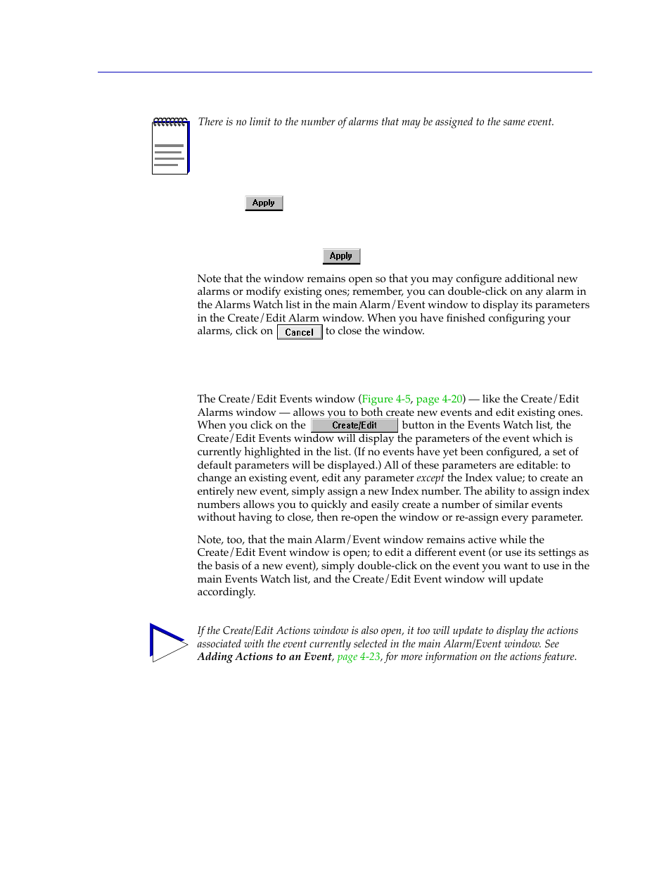 Creating and editing an event, Creating and editing an event -19 | Cabletron Systems Lancast Media Converter 7000 User Manual | Page 77 / 108