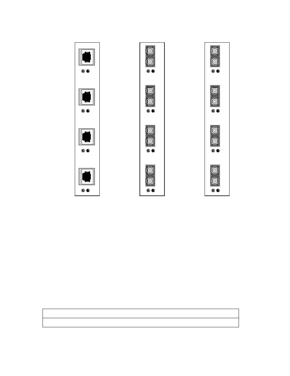 Figure 2-2 6a000 i/o modules, 3 installing the switch, Table 2-1 smartswitch 6000 contents | Installing the switch -3, 6a000 i/o modules -3, Smartswitch 6000 contents -3 | Cabletron Systems SmartCell 6A000 User Manual | Page 21 / 102