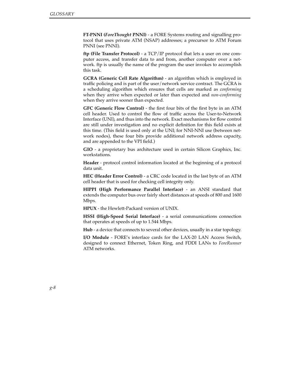 Cabletron Systems SFCS-200BX User Manual | Page 166 / 180