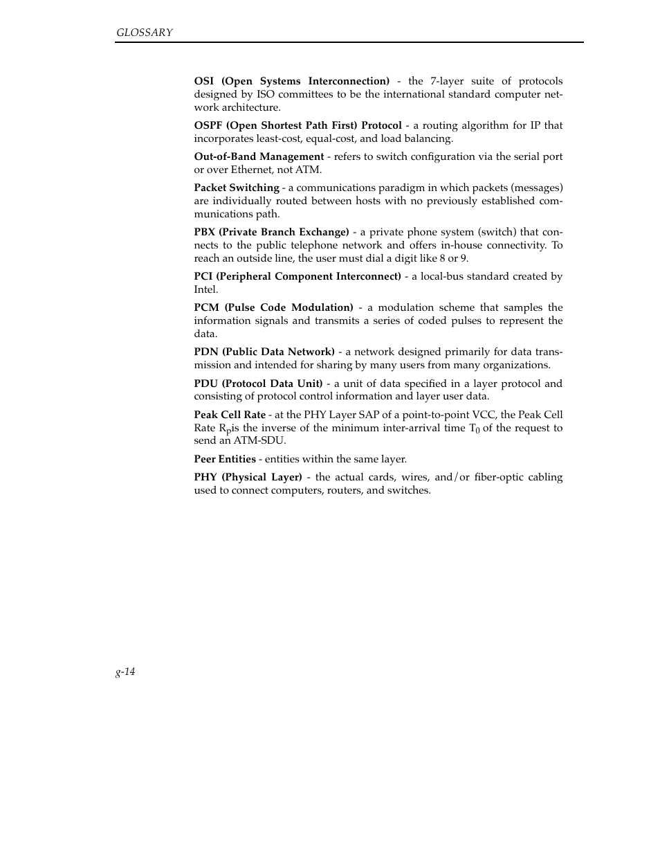 Cabletron Systems SFCS-200BX User Manual | Page 172 / 180