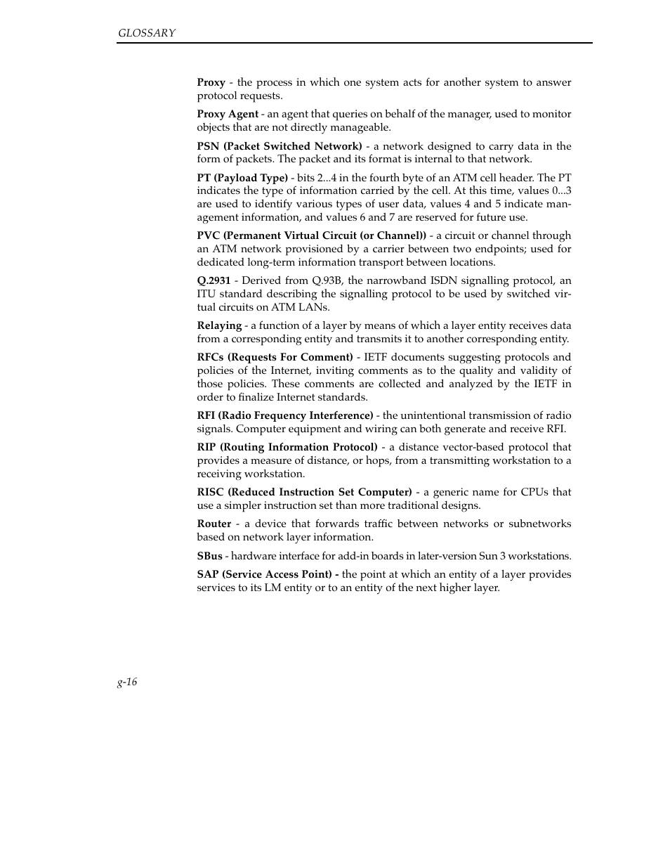 Cabletron Systems SFCS-200BX User Manual | Page 174 / 180