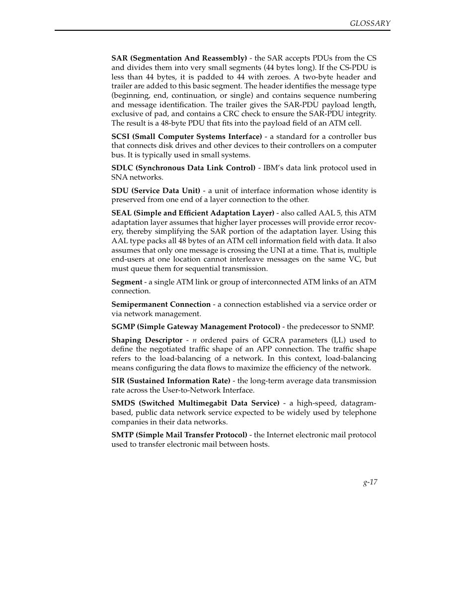 Cabletron Systems SFCS-200BX User Manual | Page 175 / 180