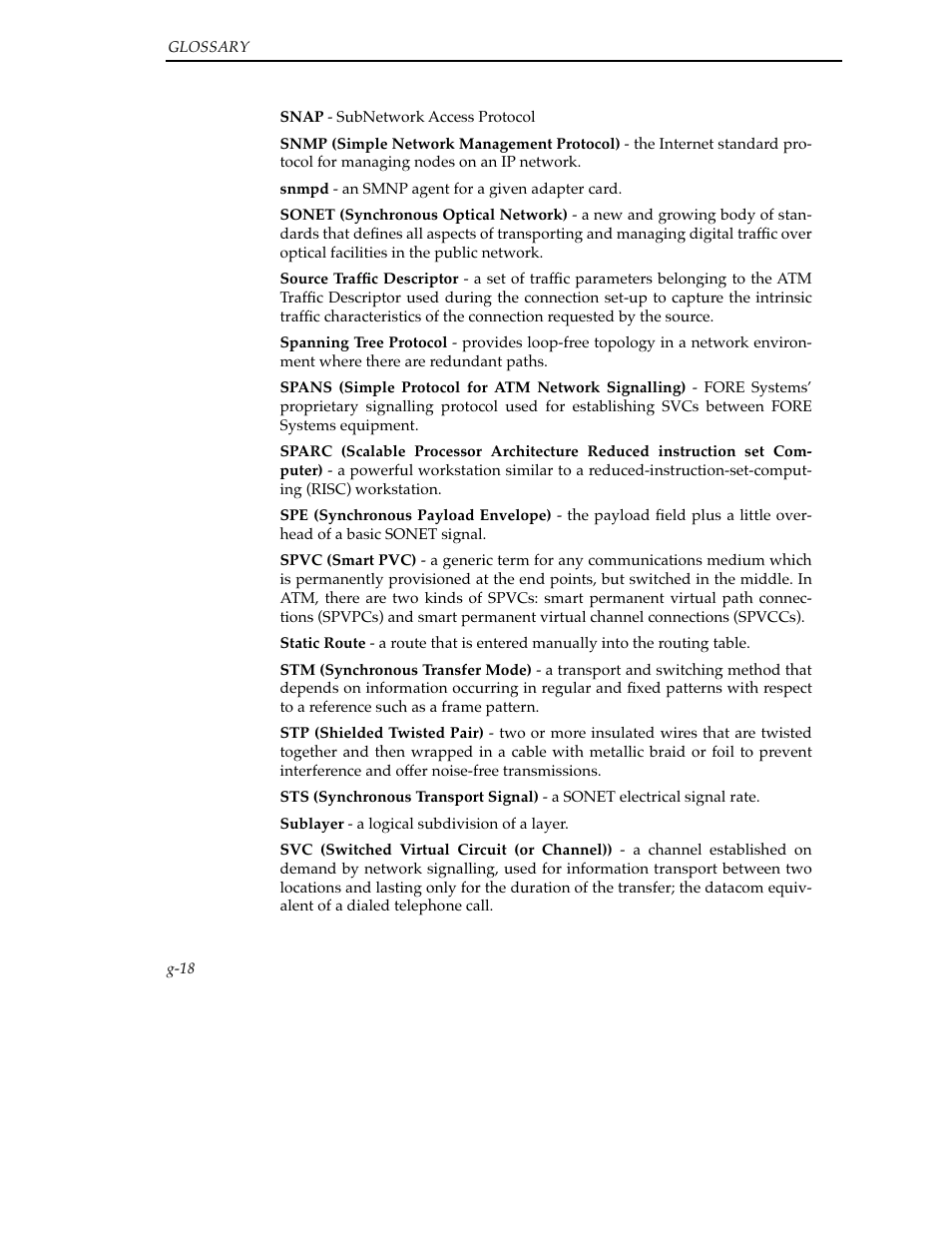Cabletron Systems SFCS-200BX User Manual | Page 176 / 180