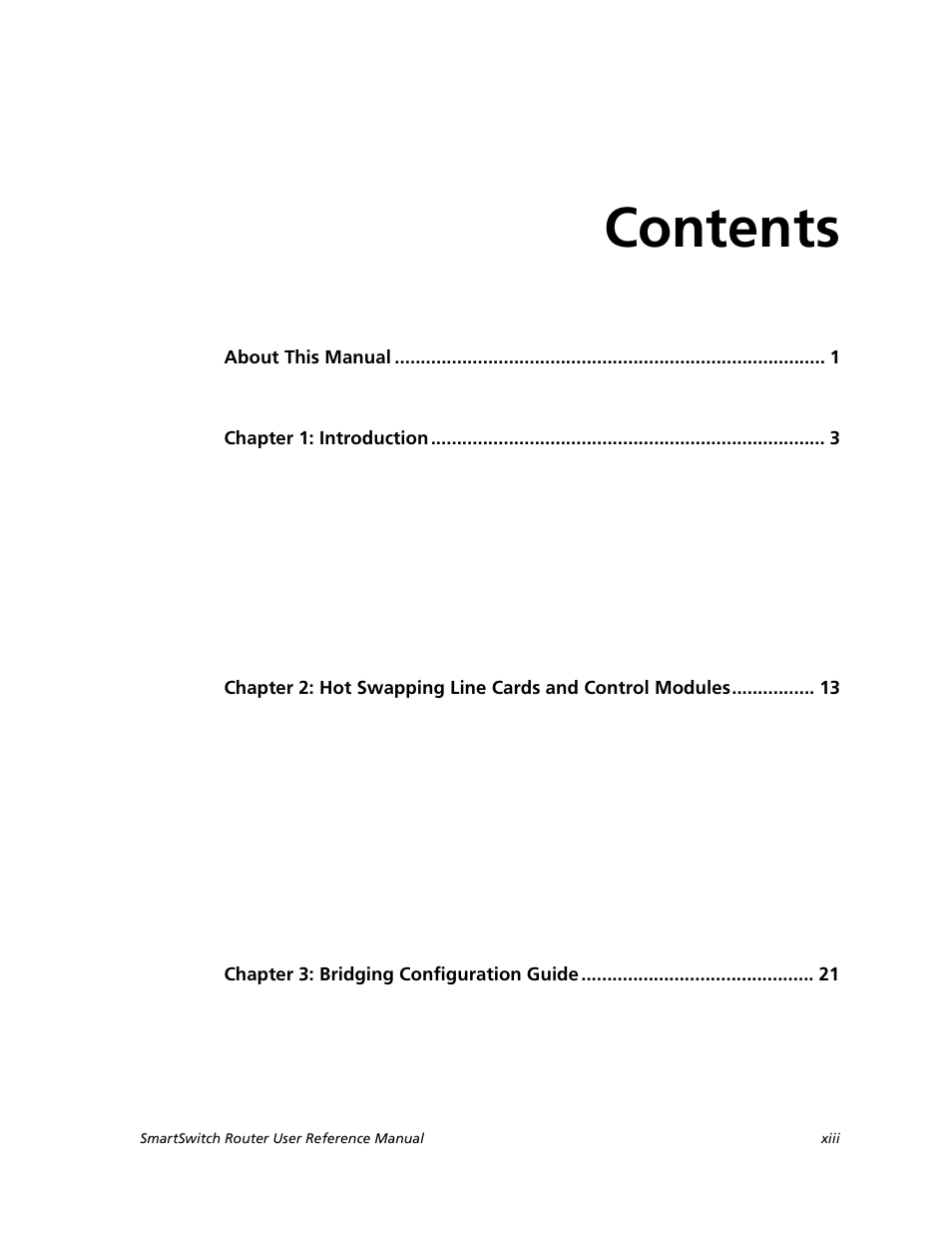 Cabletron Systems SMARTSWITCH ROUTER 9032578-05 User Manual | Page 13 / 398
