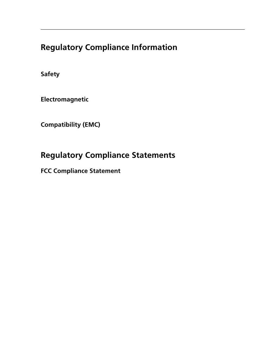 Notices, Regulatory compliance information, Regulatory compliance statements | Safety, Electromagnetic, Compatibility (emc), Fcc compliance statement | Cabletron Systems SMARTSWITCH ROUTER 9032578-05 User Manual | Page 3 / 398