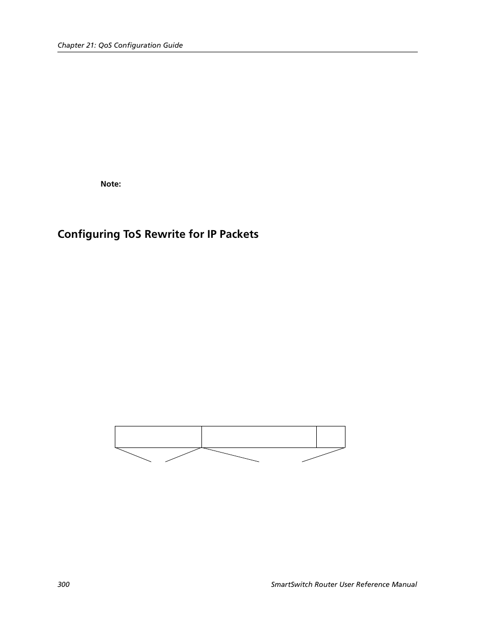 Configuring tos rewrite for ip packets | Cabletron Systems SMARTSWITCH ROUTER 9032578-05 User Manual | Page 326 / 398