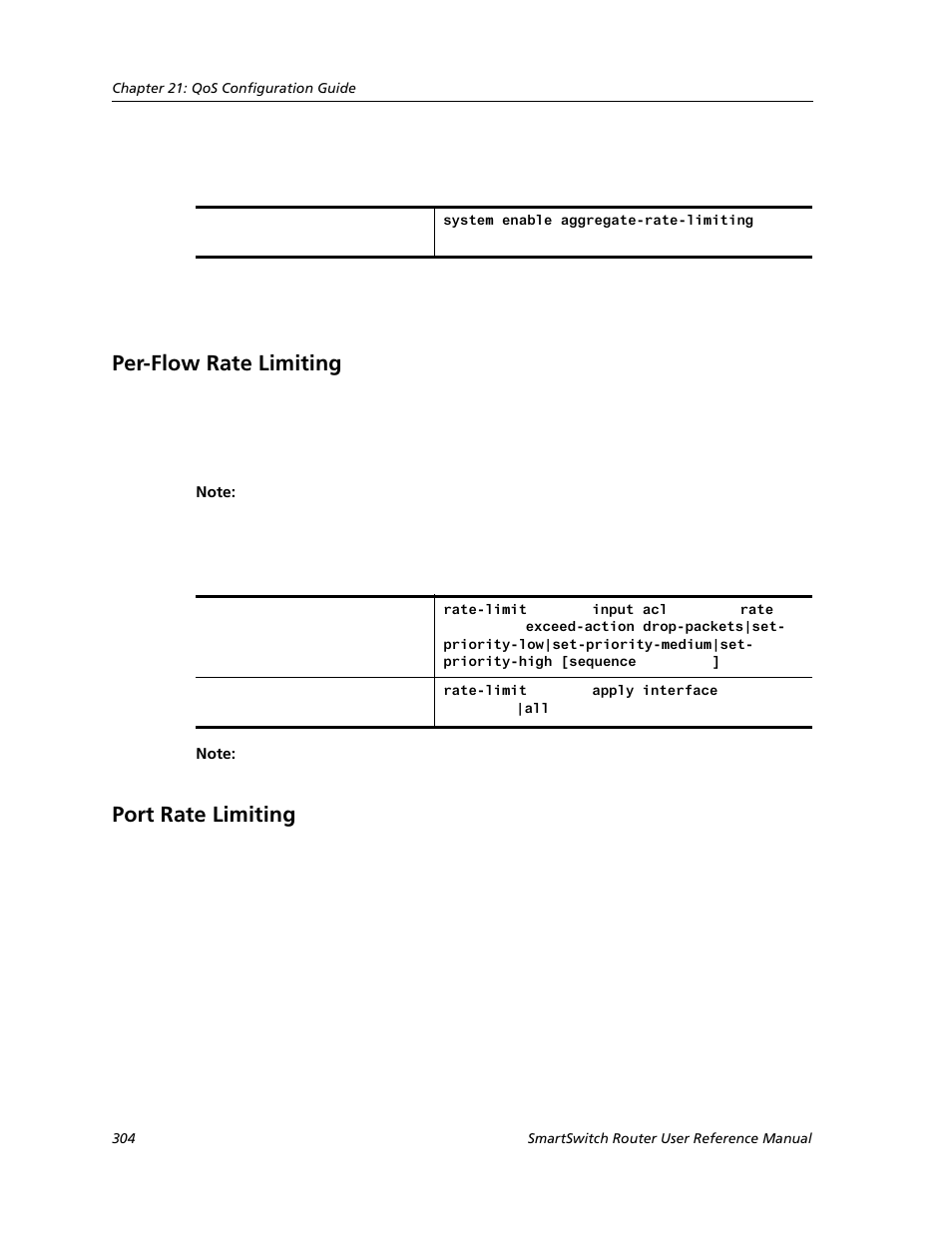 Per-flow rate limiting, Port rate limiting, Per-flow rate limiting port rate limiting | Cabletron Systems SMARTSWITCH ROUTER 9032578-05 User Manual | Page 330 / 398