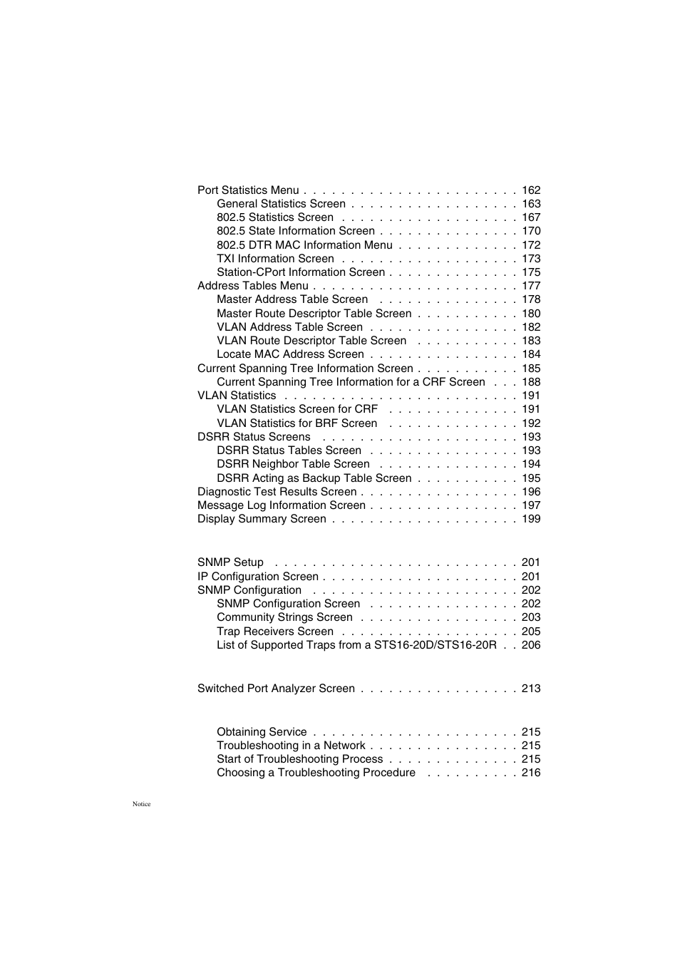 Cabletron Systems STS16-20R User Manual | Page 10 / 258