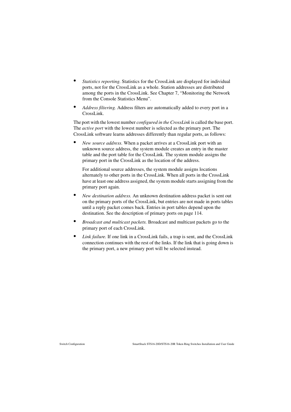 Cabletron Systems STS16-20R User Manual | Page 125 / 258