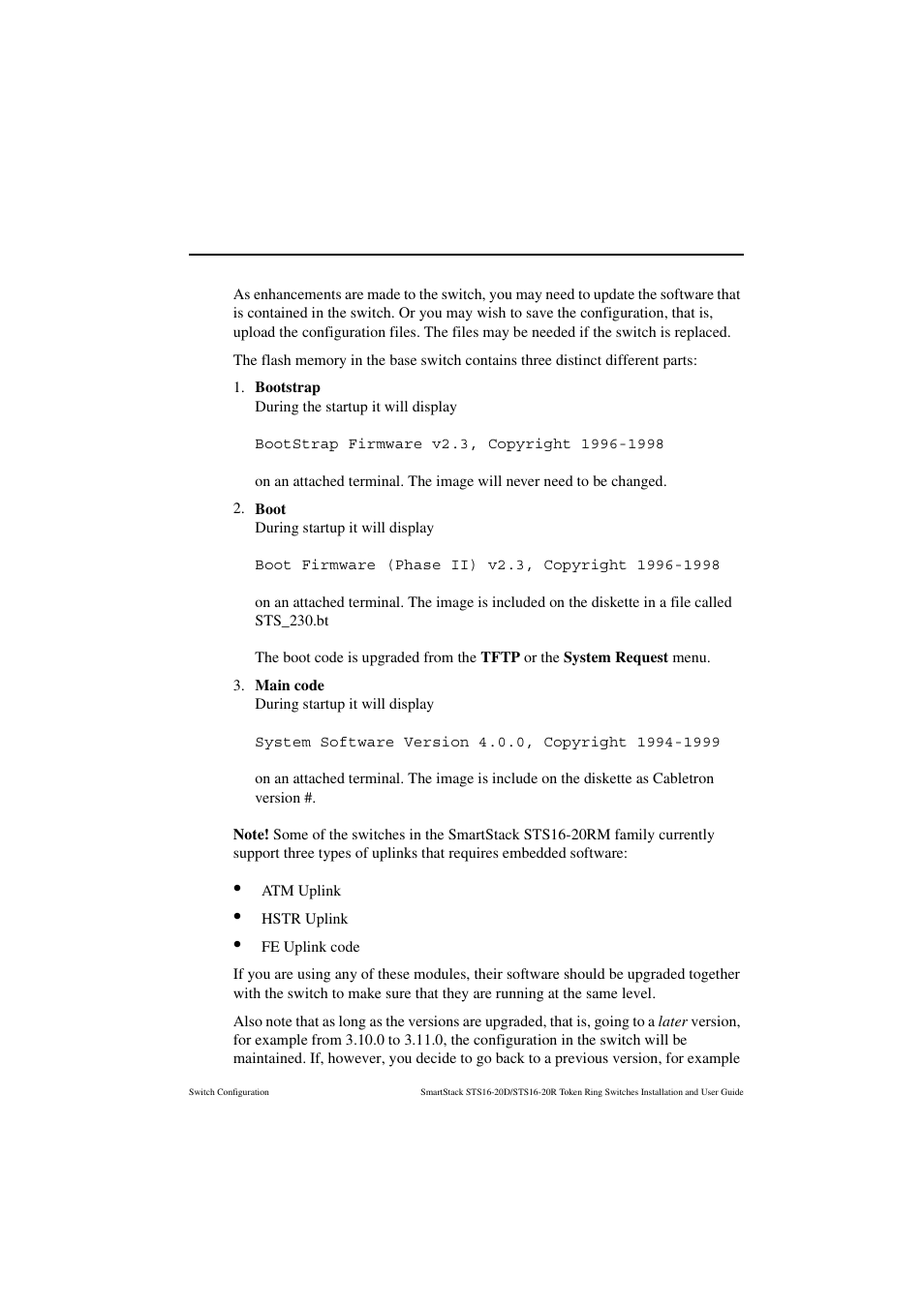 Download/upload menu | Cabletron Systems STS16-20R User Manual | Page 161 / 258