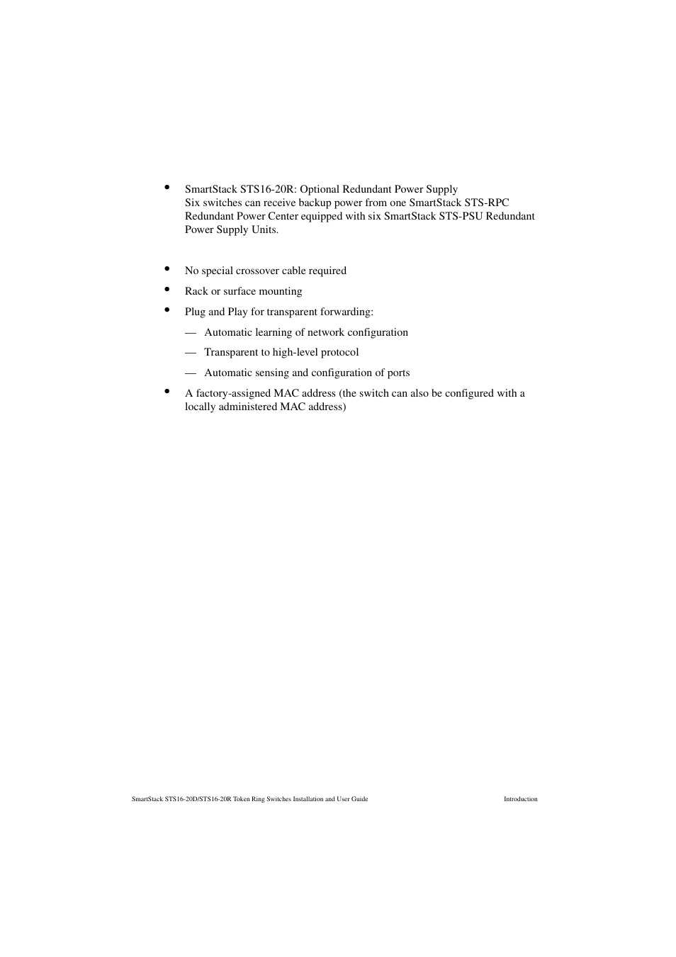 Installation | Cabletron Systems STS16-20R User Manual | Page 26 / 258