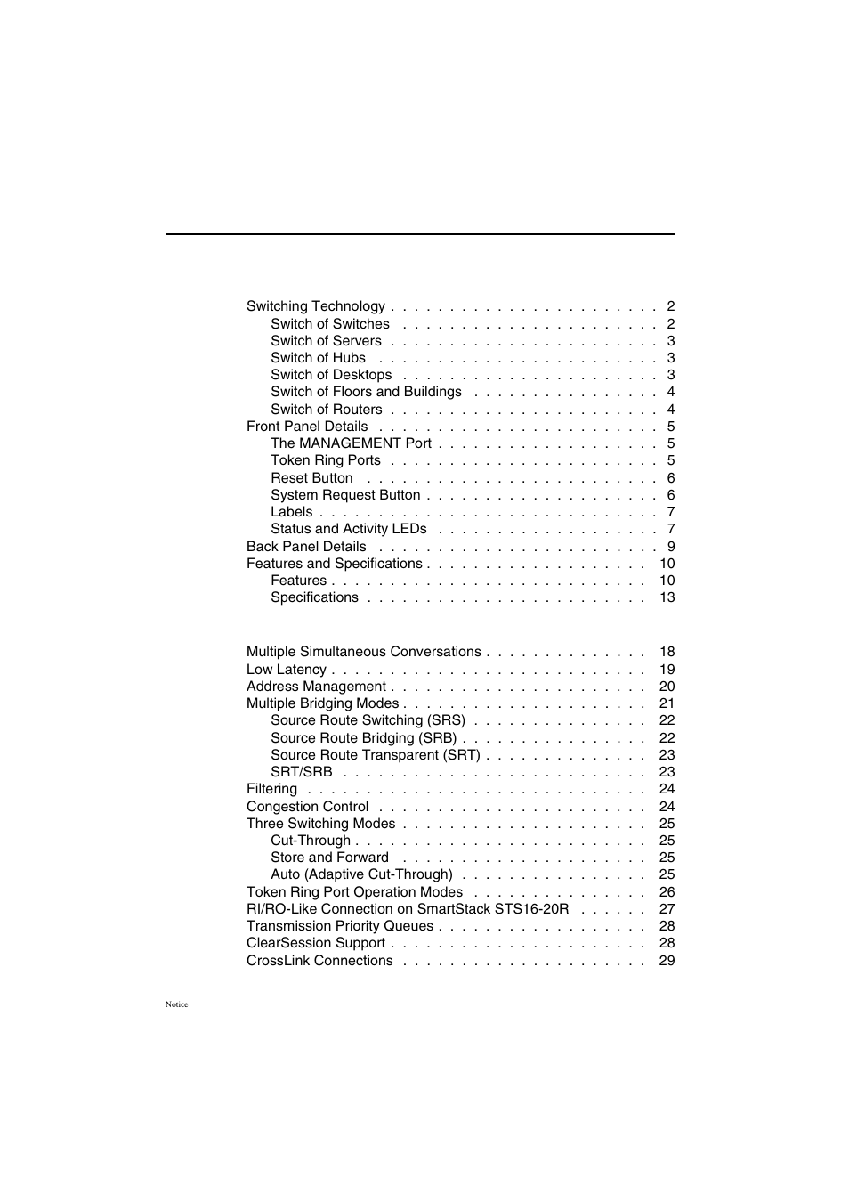 Cabletron Systems STS16-20R User Manual | Page 6 / 258