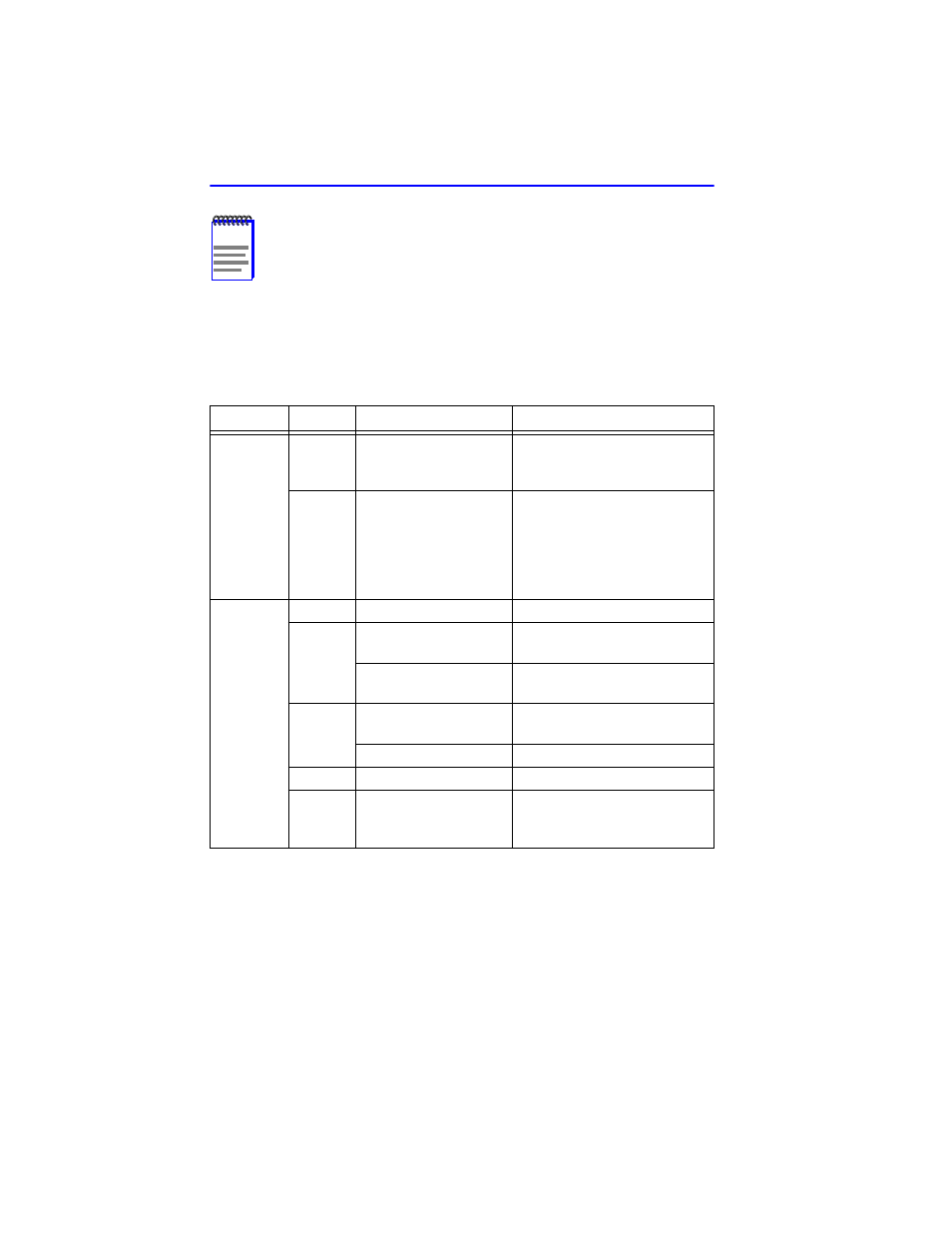 Table 4-1, For a description of the leds | Cabletron Systems 2E43-27R User Manual | Page 46 / 164