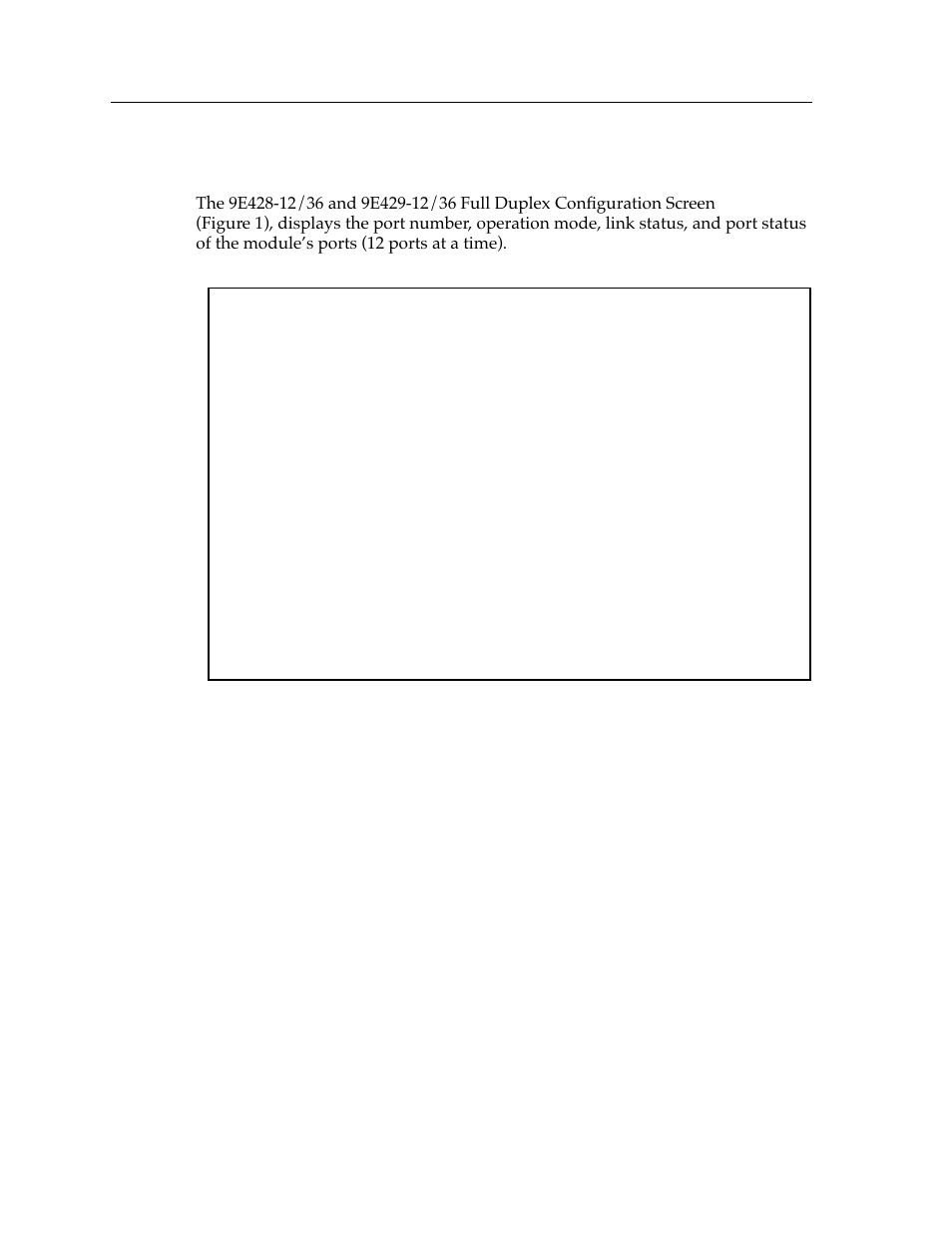 Full duplex configuration screen | Cabletron Systems 9E428-12 User Manual | Page 6 / 18