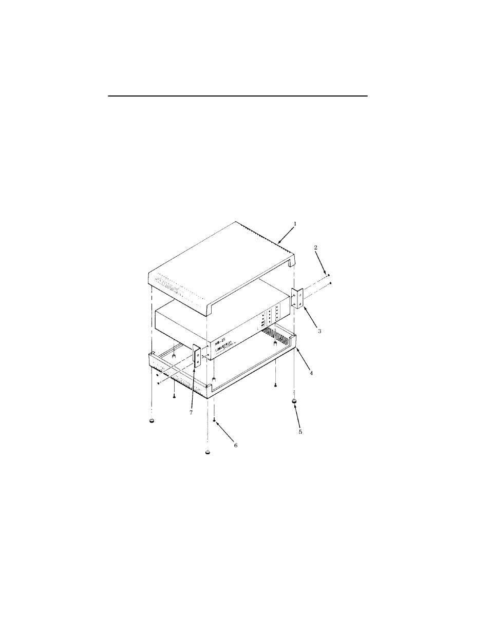 1 installing the rack mount brackets, Installing the rack mount brackets -2 | Cabletron Systems NB20E User Manual | Page 22 / 30