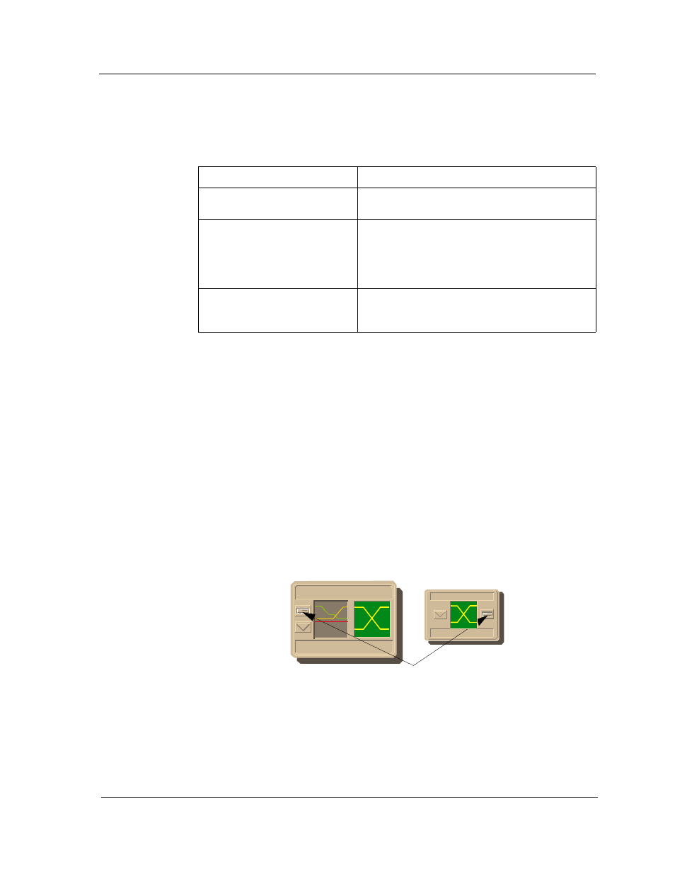 Interface device view, Interface device view -5, Table 2-2 | Port icon subviews -5 | Cabletron Systems Device Management Module Dec GigaSwitch User Manual | Page 22 / 65