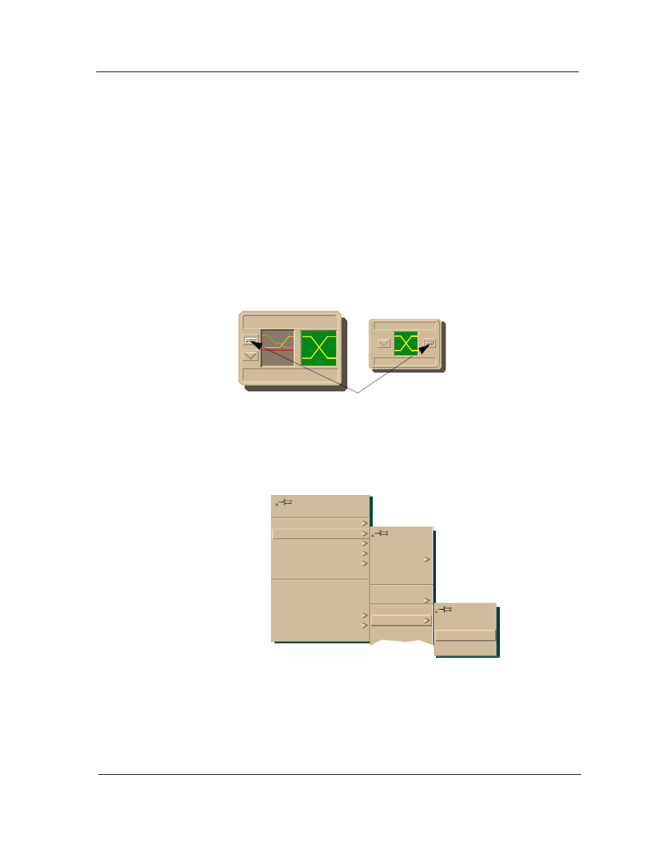 Physical device view, Accessing the physical device view, Physical device view -17 | Accessing the physical device view -17, Upgrading card firmware -10 | Cabletron Systems Device Management Module Dec GigaSwitch User Manual | Page 34 / 65