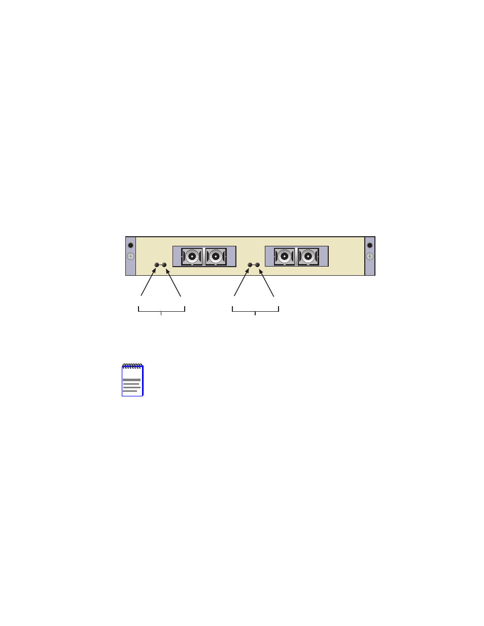 Lanview leds, 1 hsim-fe6 leds, Chapter 3 | Hsim-fe6 leds, Hsim-fe6 lanview leds -1, If a link has not been established, refer to, Chapter 3 lanview leds | Cabletron Systems HSIM-FE6 User Manual | Page 33 / 42