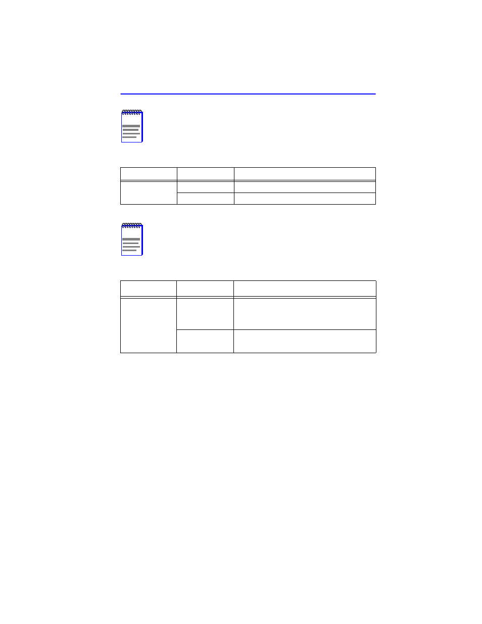 3 hsim-fe6 local management, Hsim-fe6 local management -3, 10/100 led indications when rx led is on -3 | 10/100 led indications when rx led is off -3, Table 3-2, Table 3-3 | Cabletron Systems HSIM-FE6 User Manual | Page 35 / 42