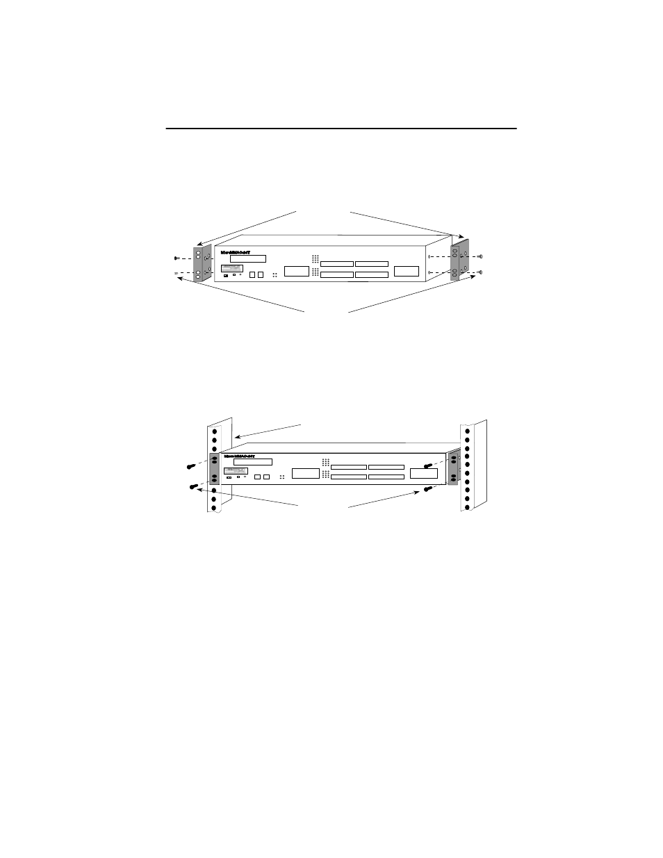 2 wall-mounting the micrommac-t, 2 wall-mounting the micrommac-t | Cabletron Systems MicroMMAC 24T MICROMMAC- User Manual | Page 38 / 105