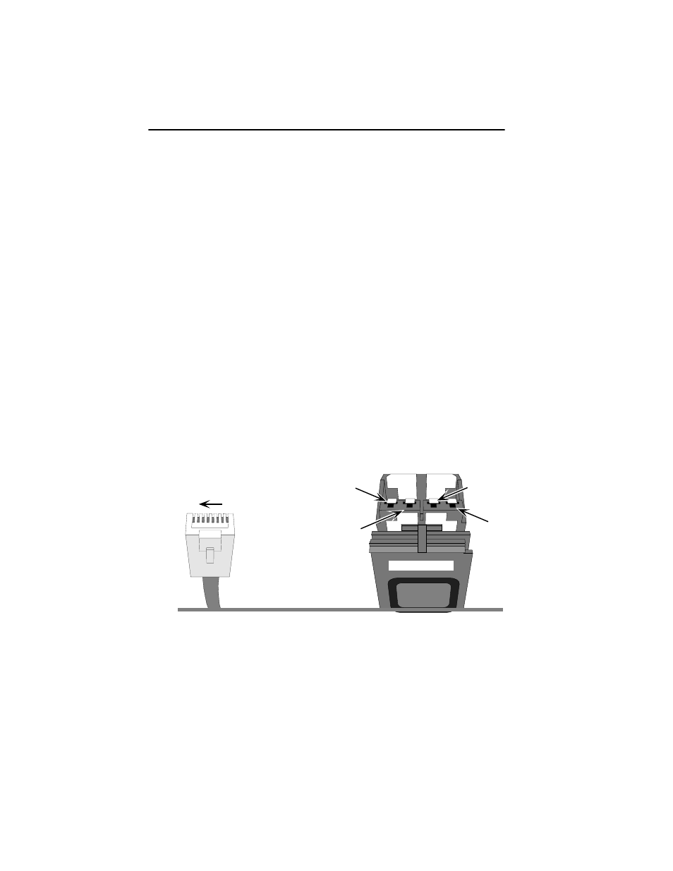 8 connecting lobe port cabling, 8 connecting lobe port cabling | Cabletron Systems MicroMMAC 24T MICROMMAC- User Manual | Page 43 / 105