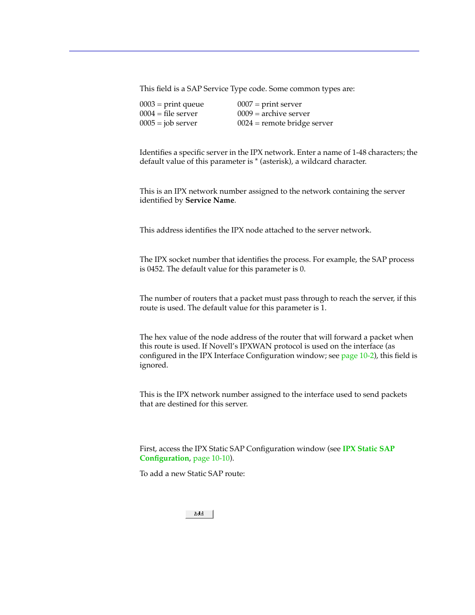 Adding or modifying static sap routes, Adding or modifying static sap routes -11 | Cabletron Systems SPECTRUM FRX6000 User Manual | Page 191 / 232