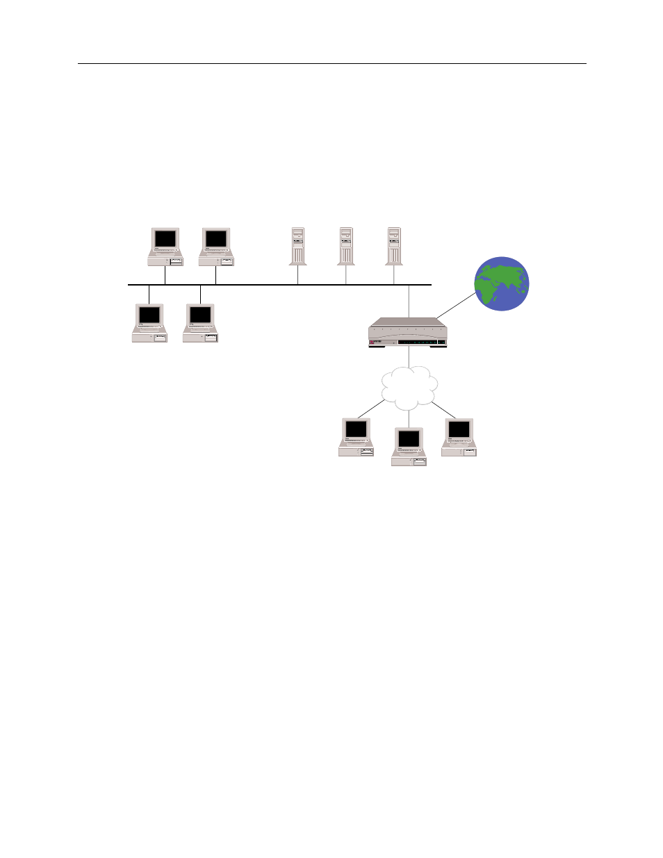 Example of an ip filter configuration, Example of an ip filter configuration 256, Ip f | Cabletron Systems CSX1000 User Manual | Page 256 / 644