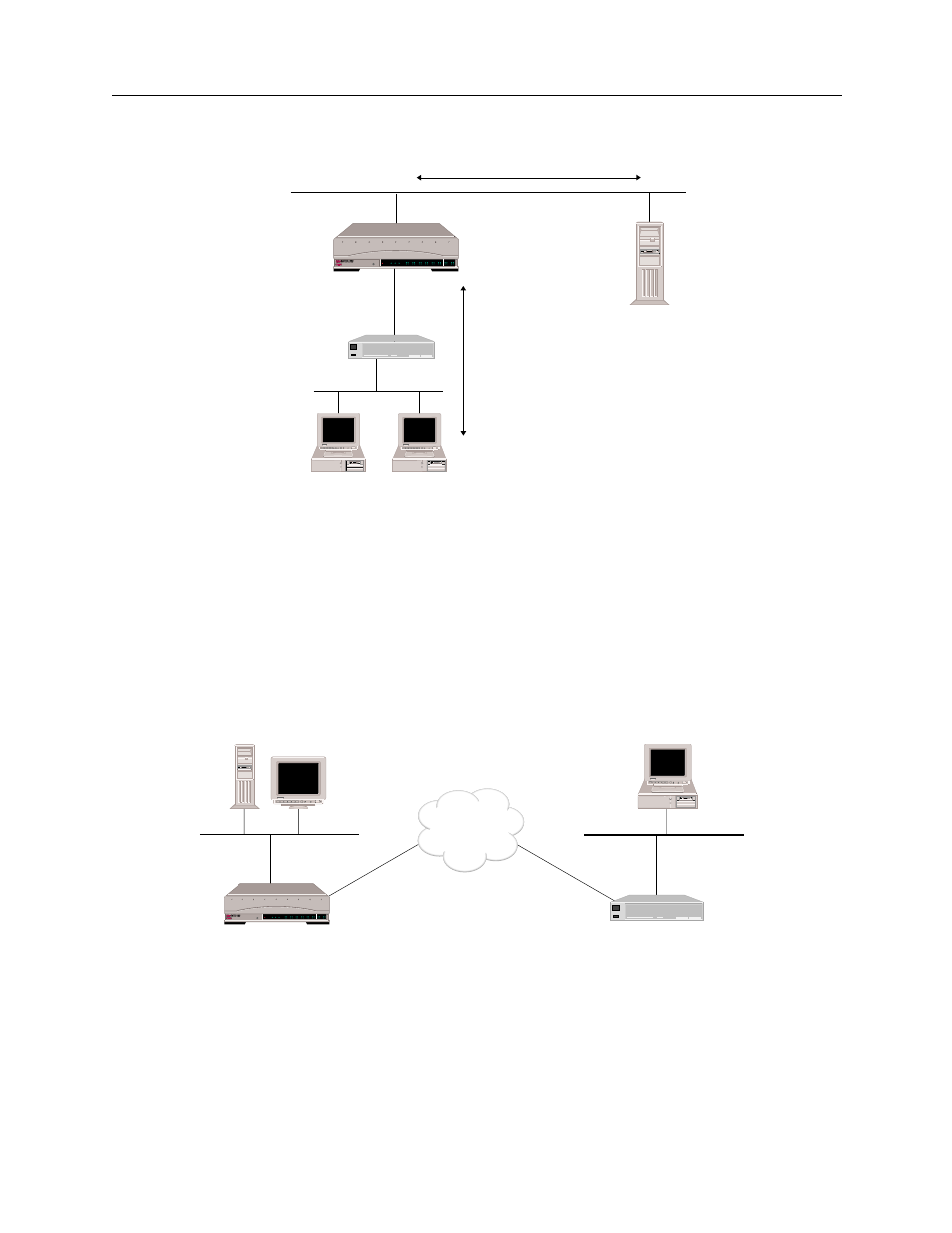 Example dhcp configurations, Example dhcp configurations 261 | Cabletron Systems CSX1000 User Manual | Page 261 / 644