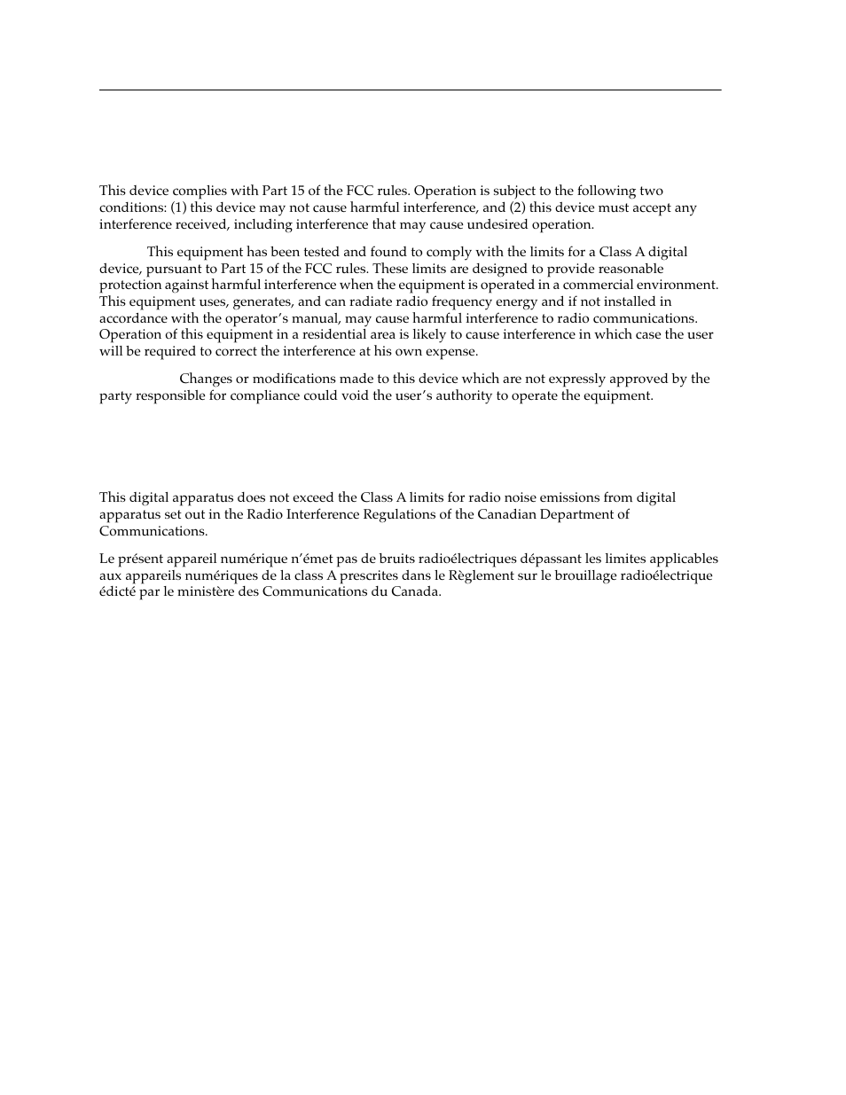 Fcc notice, Doc notice | Cabletron Systems Environmental Module TM 9C300-1 User Manual | Page 4 / 50