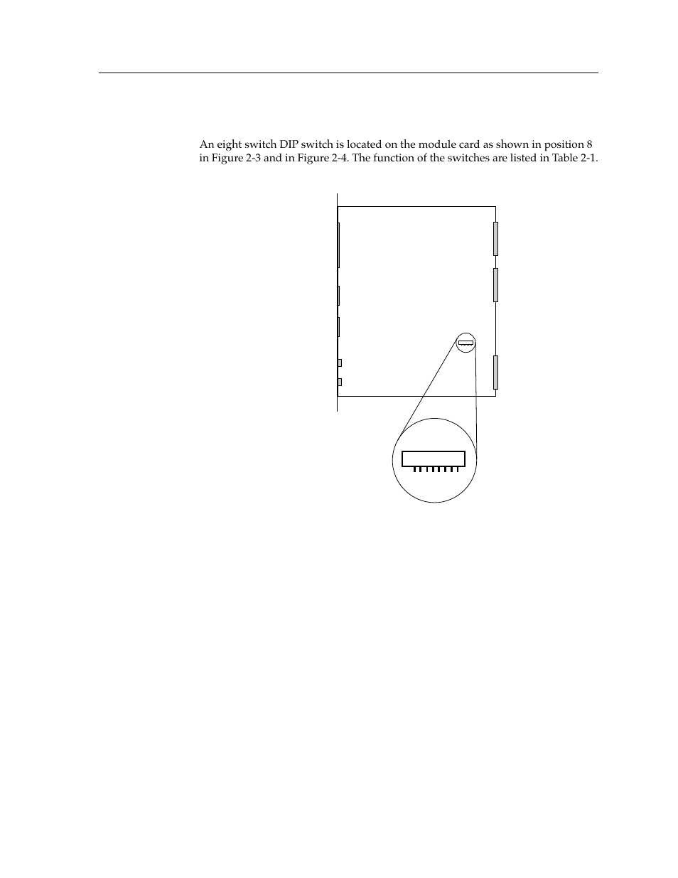 Setting the module card dip switch | Cabletron Systems MMAC-Plus 9T122-24 User Manual | Page 14 / 27