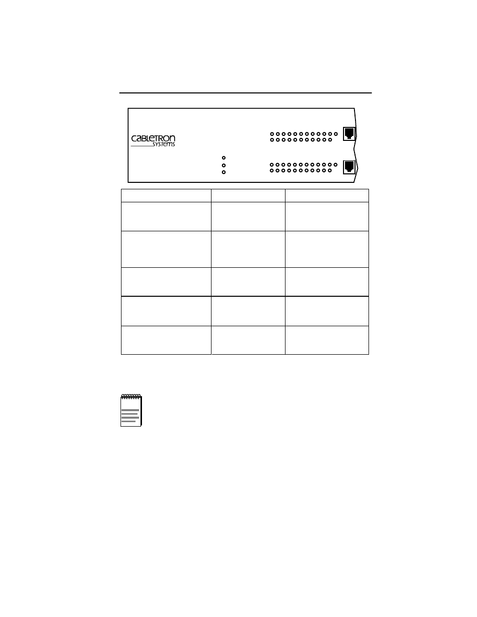 Cabletron Systems SEH100TX-22 User Manual | Page 43 / 52