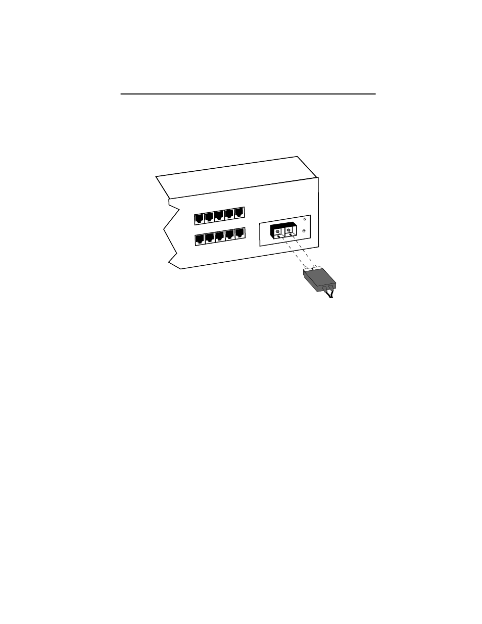 A.1.3 epim-100fmb, A.1.3, Epim-100fmb | Epim specifications seh100tx user’s guide a-3, Figure a-3 epim-100fmb | Cabletron Systems SEH100TX-22 User Manual | Page 47 / 52