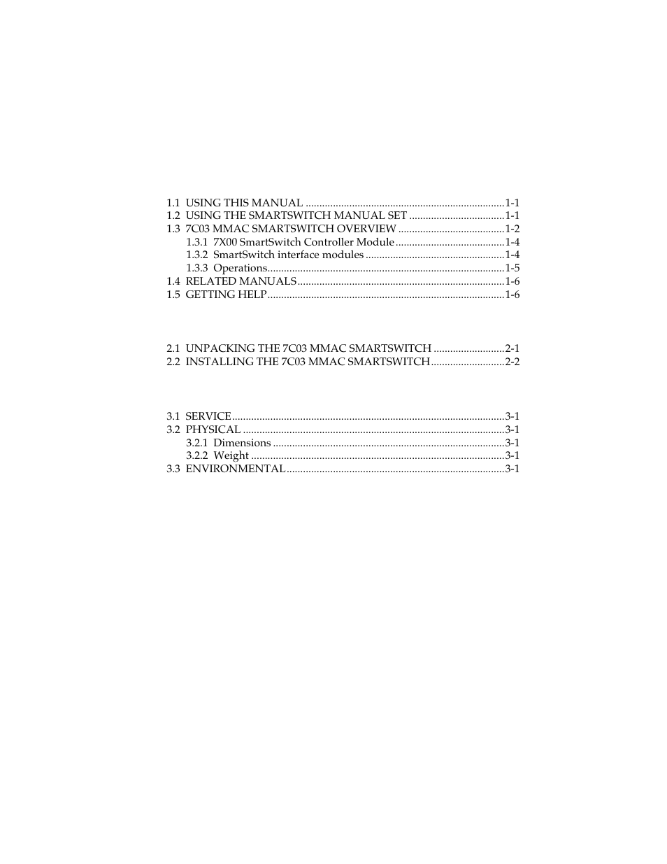 Cabletron Systems 7C03 MMAC User Manual | Page 6 / 16