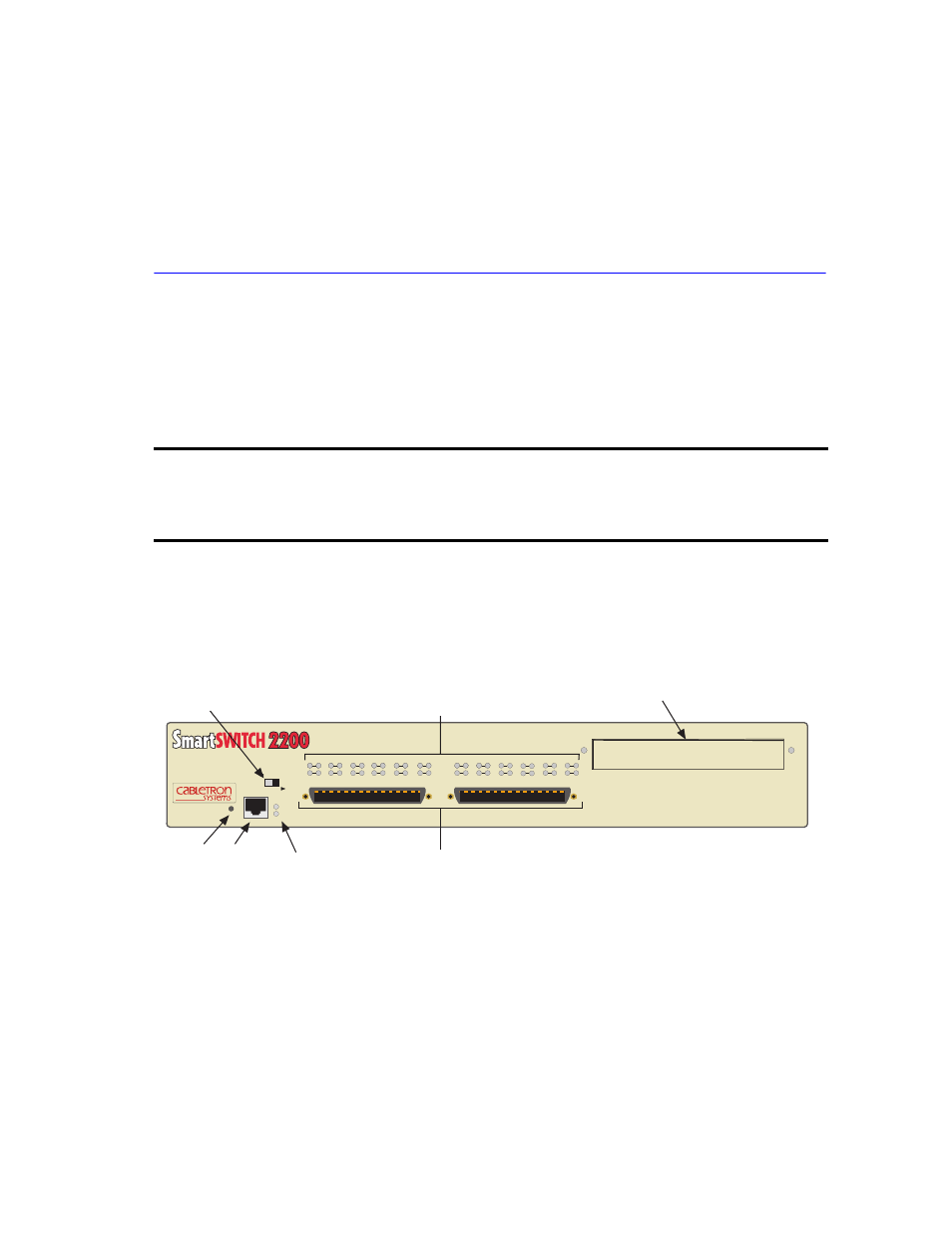 Introduction, 1 overview, Overview -1 | The 2h253-25r smartswitch 2200 -1, Chapter 1, Oduction, Important notice, Introduction 1-1 | Cabletron Systems 2H253-25R User Manual | Page 21 / 64