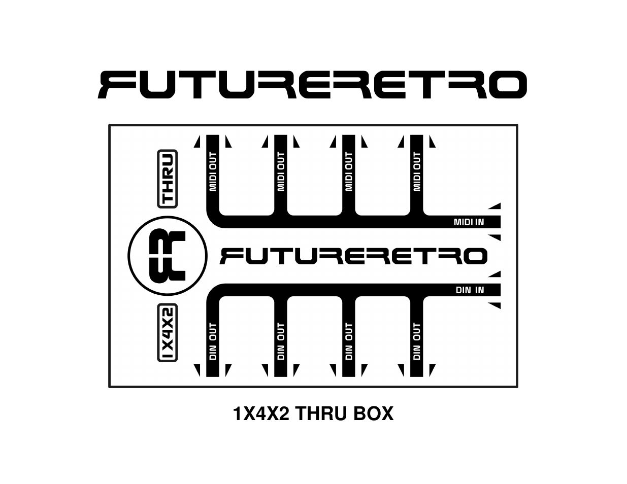 Future Retro 1X4X2 THRU BOX User Manual | 4 pages