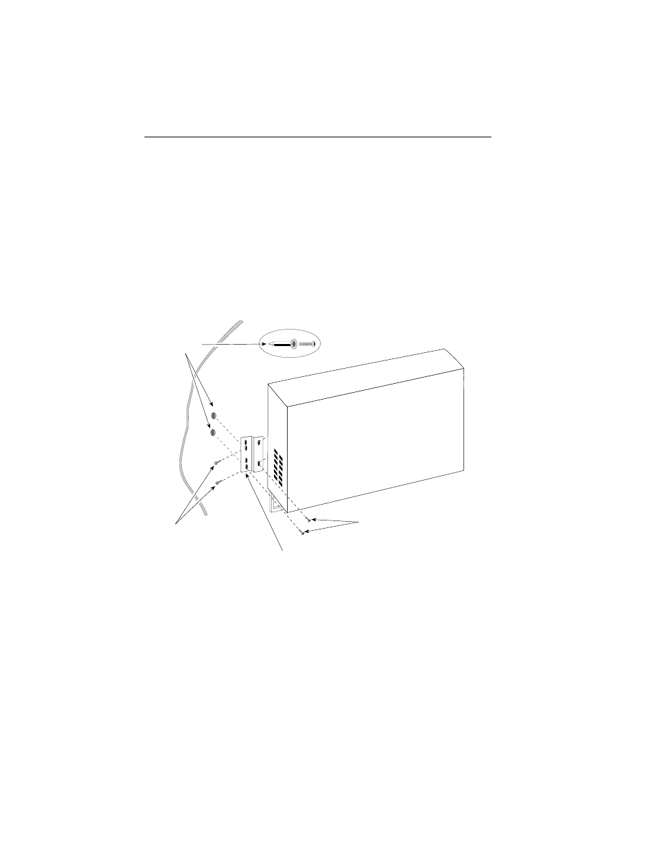 2 wall mounting the trxi | Cabletron Systems TRXI-24 User Manual | Page 33 / 92