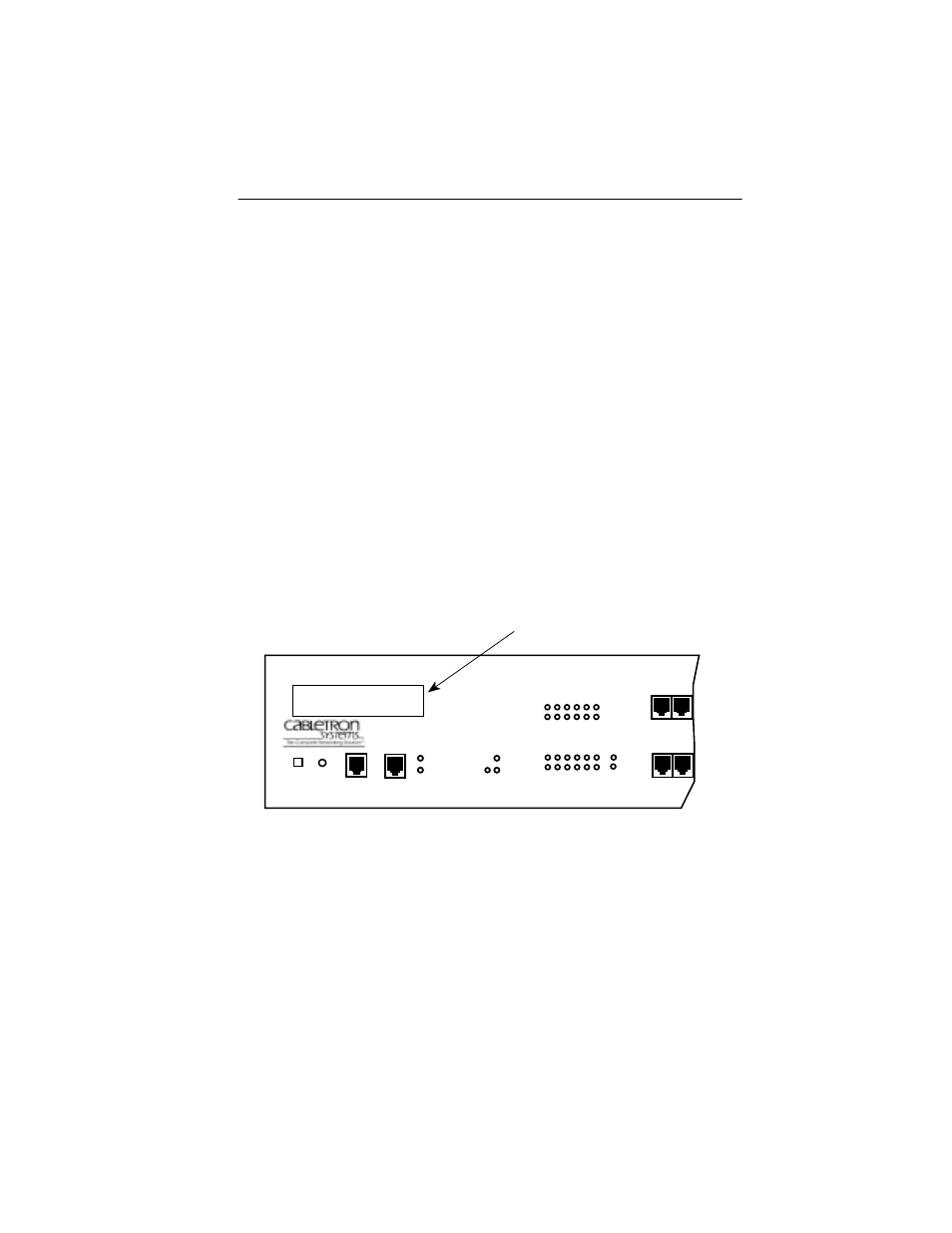 3 the lcd display, Trxi-24 | Cabletron Systems TRXI-24 User Manual | Page 50 / 92