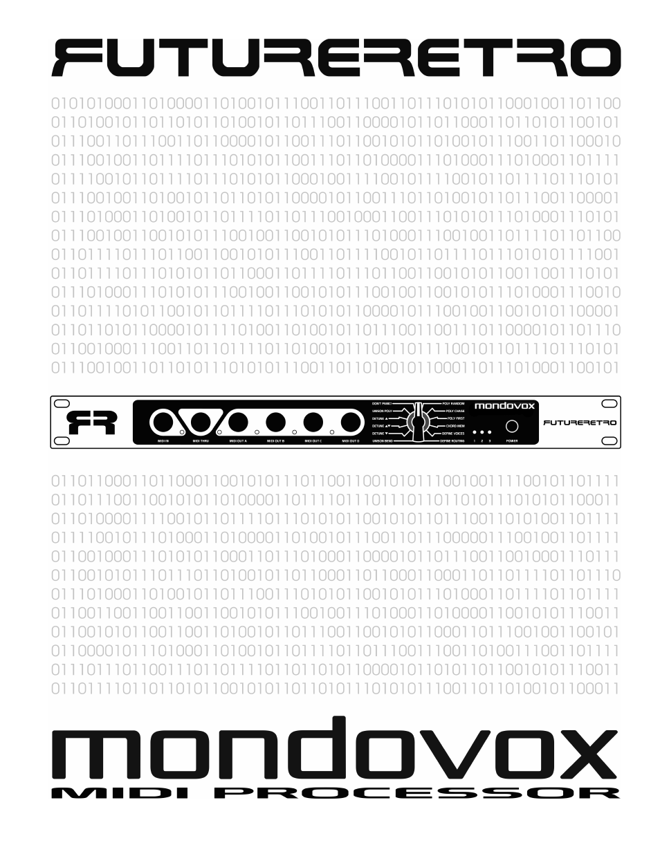 Future Retro Mondovox User Manual | 14 pages