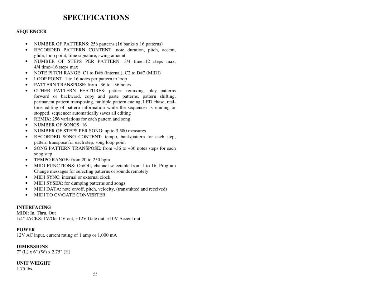 Specifications | Future Retro Orb Owner Manual User Manual | Page 29 / 29