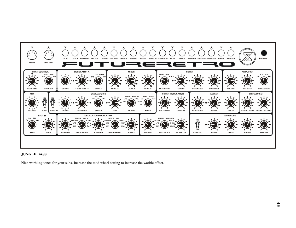 Future Retro XS User Manual | Page 47 / 62