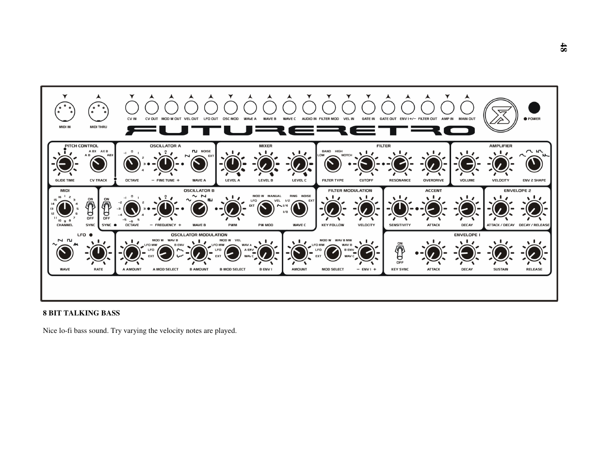 Future Retro XS User Manual | Page 50 / 62