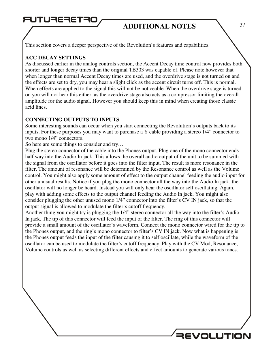 Future Retro Revolution Owner Manual User Manual | Page 39 / 46