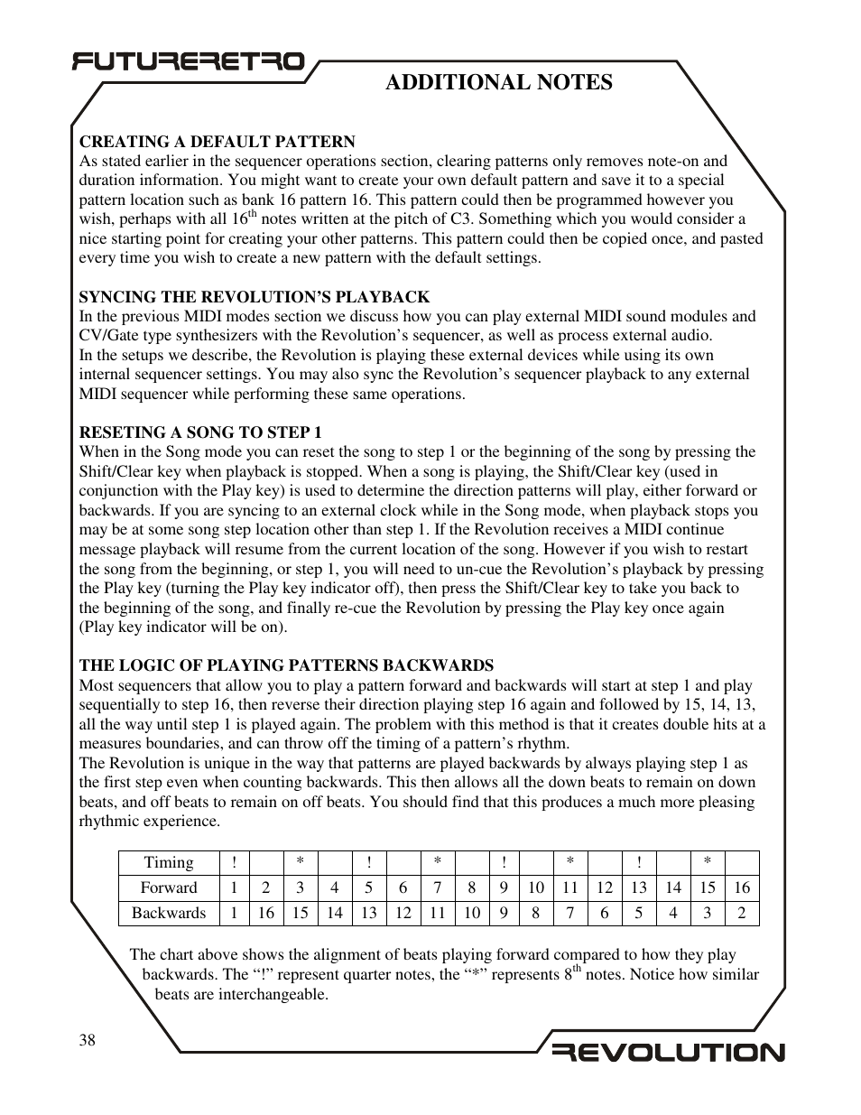 Future Retro Revolution Owner Manual User Manual | Page 40 / 46