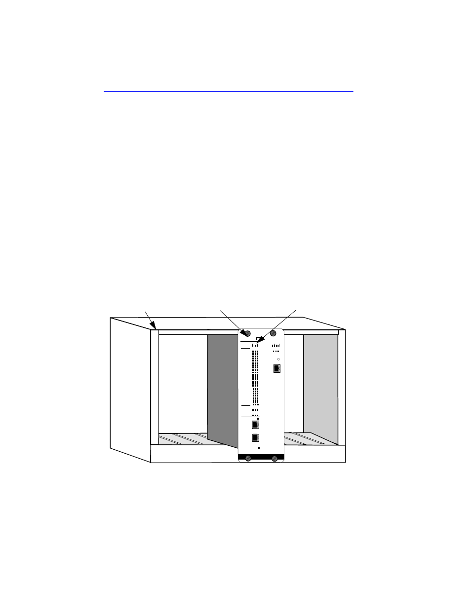 Figure 2-3 installing the csmim-t1, Knurled knob csmim-t1 mmac m8fnb | Cabletron Systems CSMIM-T1 User Manual | Page 32 / 198