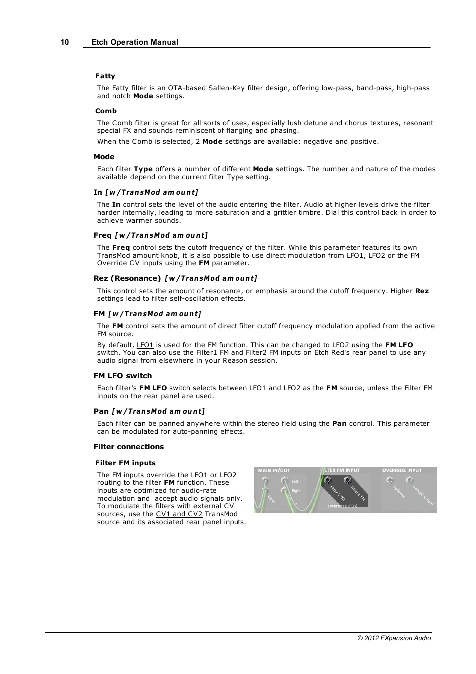 FXpansion EtchRed User Manual | Page 10 / 29