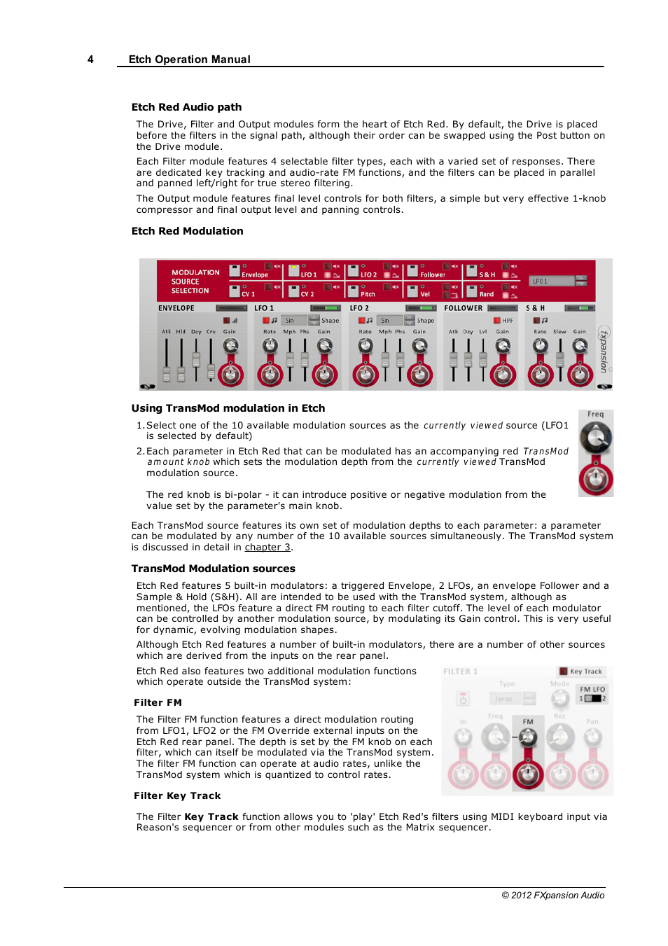FXpansion EtchRed User Manual | Page 4 / 29