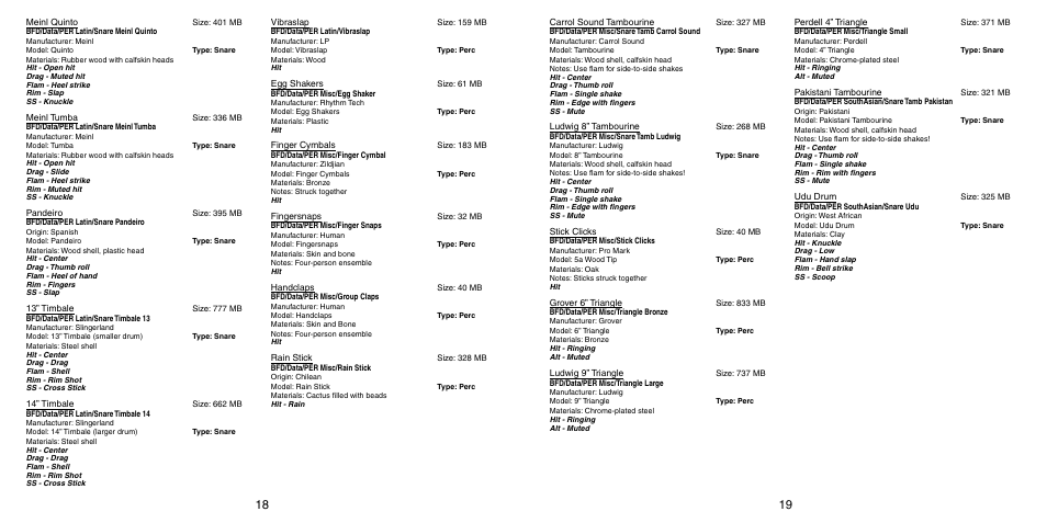 FXpansion BFD Percussion User Manual | Page 10 / 11