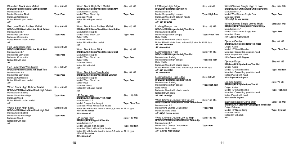 FXpansion BFD Percussion User Manual | Page 6 / 11