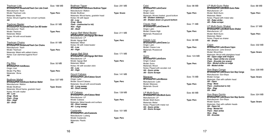 FXpansion BFD Percussion User Manual | Page 9 / 11