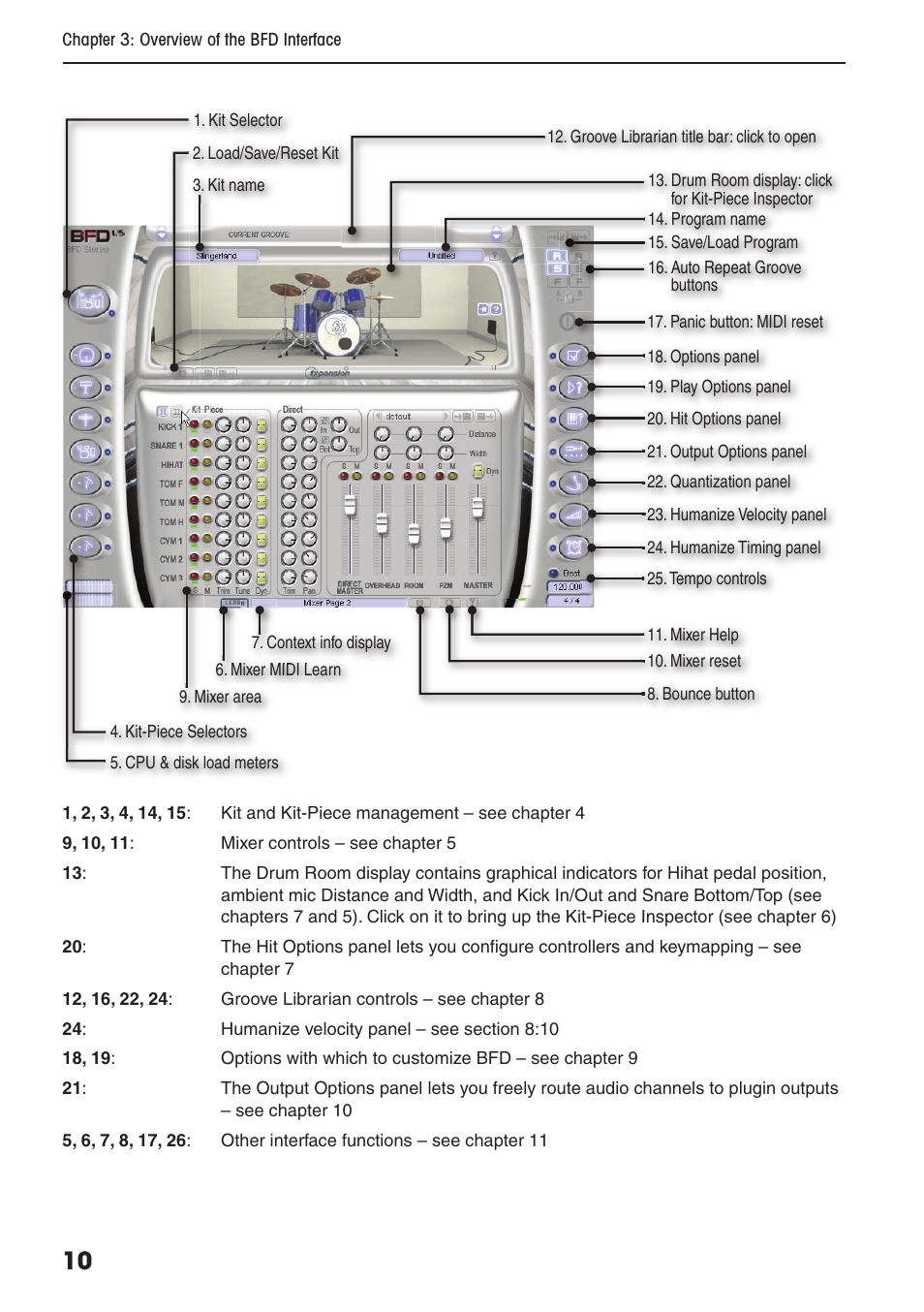 FXpansion BFD Premium Acoustic Drum Module User Manual | Page 16 / 82